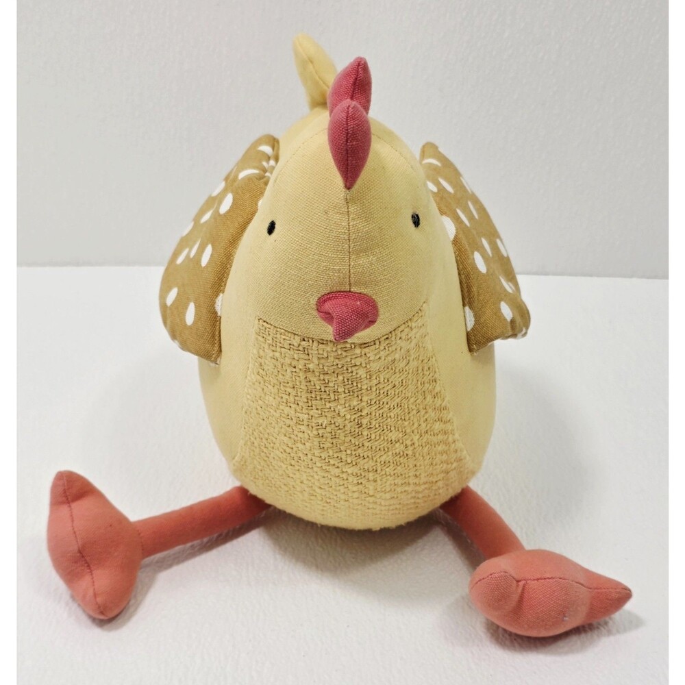 Pillowfort Decorative Spring Plush Pillow Chicken Easter Polk A Dots